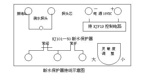 缺水保护器图片接线图图片